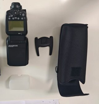 Canon Speedlite 600EX-RT, flash externo.
