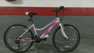 Bicicleta rosa JLWenti