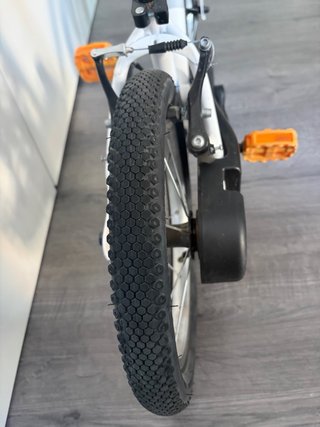 Bicicleta infantil 14 Pulgadas blanca