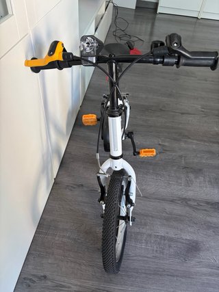 Bicicleta infantil 14 Pulgadas blanca