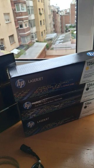Impresora HP LaserJet CP1025 Color + 6 Tóners