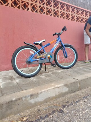Bicicleta Bikestar 20 niño freno contrapedal