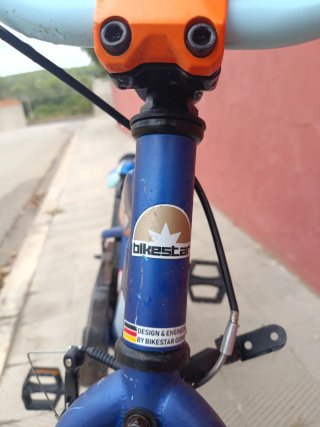 Bicicleta Bikestar 20 niño freno contrapedal
