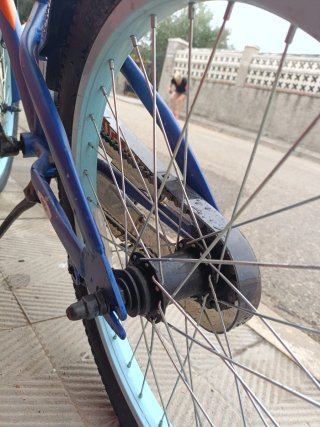 Bicicleta Bikestar 20 niño freno contrapedal