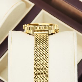 Reloj Galatus Mujer Dorado y Verde