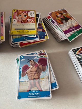 Lote 300 cartas One Piece