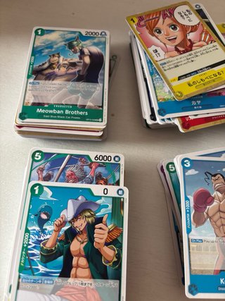 Lote 300 cartas One Piece