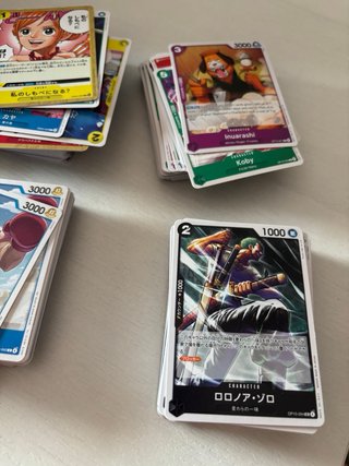 Lote 300 cartas One Piece