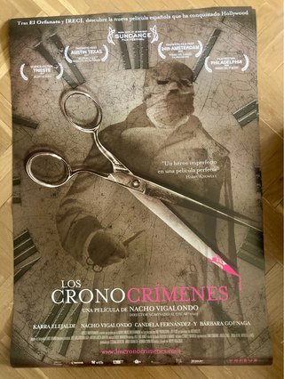 Los Cronocrímenes - Póster Película