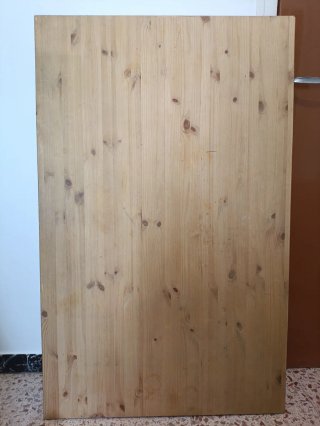 Mesa de madera maciza