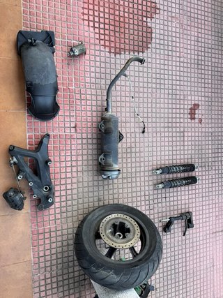 Despiece Kymco Superdink 125 Motor y accesorios