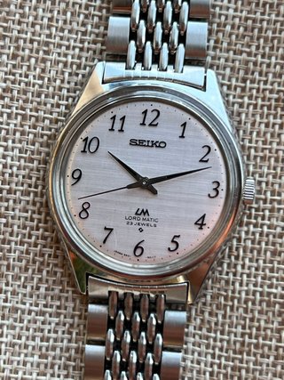 Rarísimo Seiko Lord Matic "Arabic Dial"