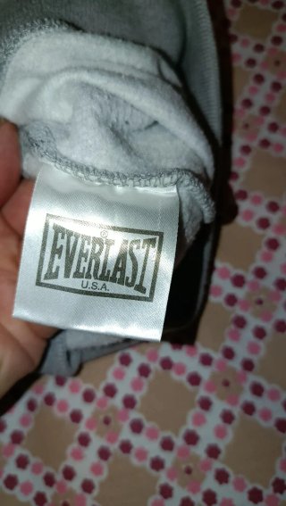 Sudadera Everlast Gris estilo Vintage