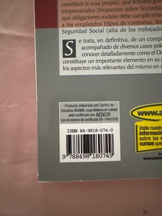 Libro ADAMS DERECHO EMPRESARIAL