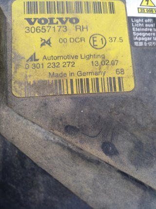 Faros Volvo c30 s40 xenon