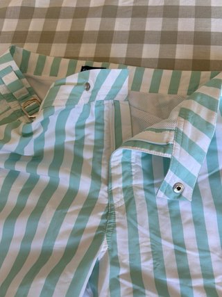 Bañador SOHHAN rayas verde menta/blanco Talla L
