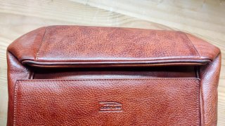 Bolso Petusco Cuero Marrón Nuevo