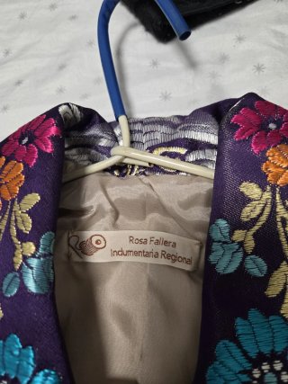 Traje Fallero Torrentí Multicolor