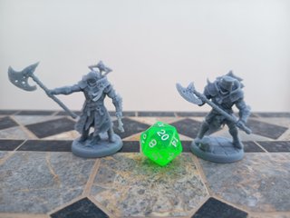 Caballeros de la plaga miniaturas en resina pack