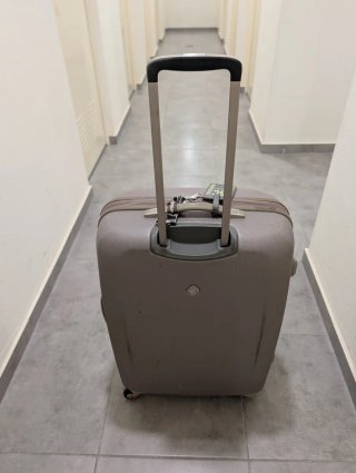 Maleta Grande Samsonite Beige 65x48x20