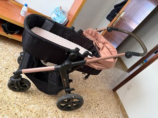 Cochecito bebé y silla coche