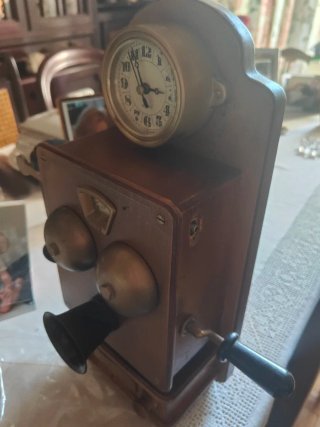 Radio Reloj Antiguo Radio Clásic