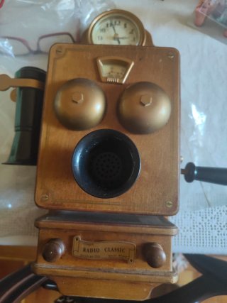 Radio Reloj Antiguo Radio Clásic