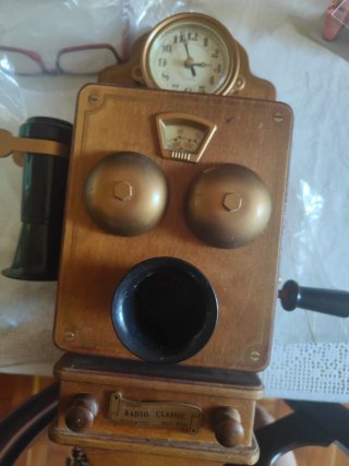 Radio Reloj Antiguo Radio Clásic