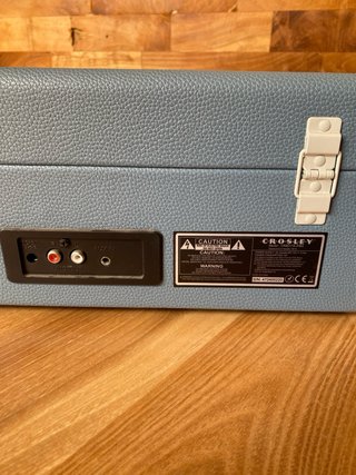 Tocadiscos Crosley Voyager Azul