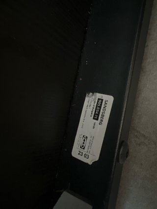 Mesa IKEA Negra