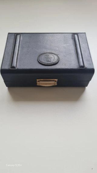 Kit pulizia scarpe vintage da viaggio