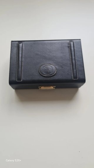 Kit pulizia scarpe vintage da viaggio