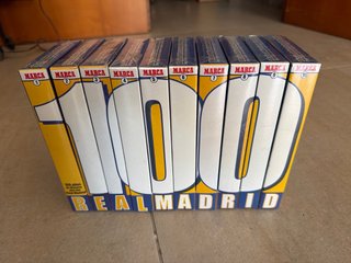 10 Cintas VHS Real Madrid 100 años Historia Viva