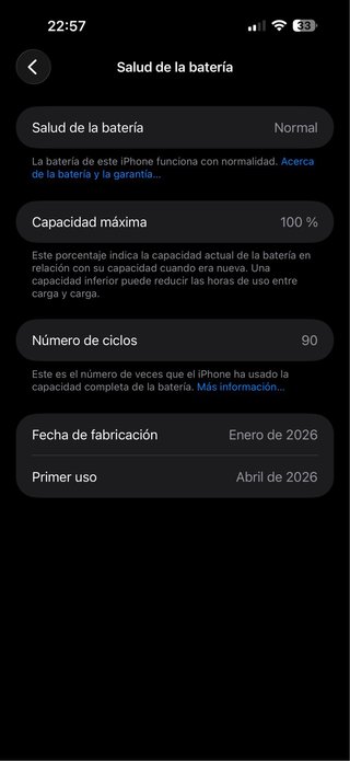 iPhone 17 Pro Max Azul - 4 meses de uso