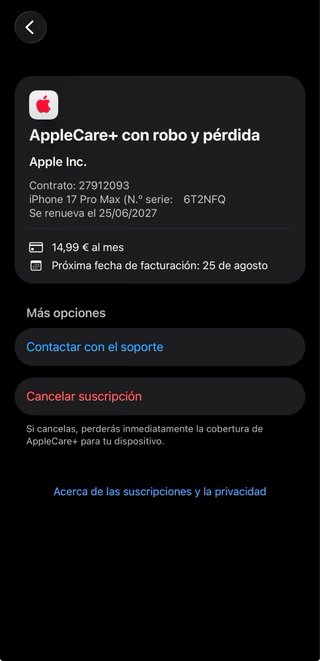 iPhone 17 Pro Max Azul - 4 meses de uso
