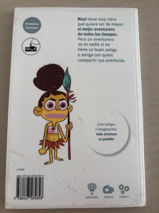 Libro Maxi, el pequeño aventurero