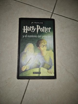 Harry potter y el misterio del príncipe 6.