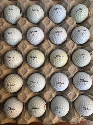 Lote 20 Bolas Golf Titleist