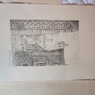 4 antiguas Láminas d Valladolid enmarcadas.