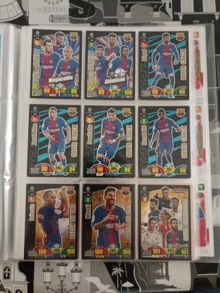 Lote cromos Adrenalyn FC Barcelona 17/18