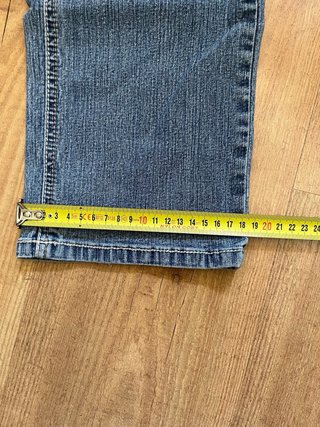 Jeans Roz&Ali Dritti Strass Y2K Donna Vintage