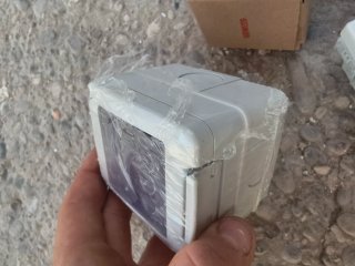 Interruptor Gewiss con caja estanca