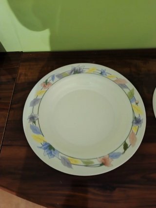 2 Platos Arcopal 32cm Florales