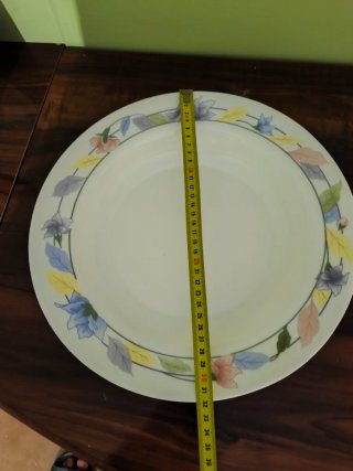 2 Platos Arcopal 32cm Florales