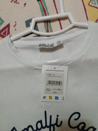 Camiseta Amalfi Coast Talla S/M. Tallaje grande.