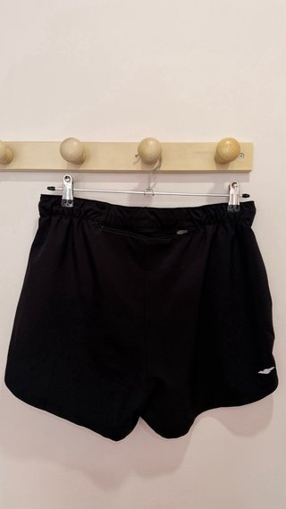 Pantalón corto running KIPRUN negro