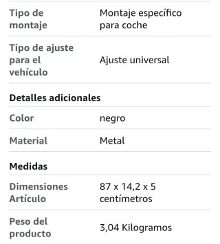 Barrera de seguridad para coche