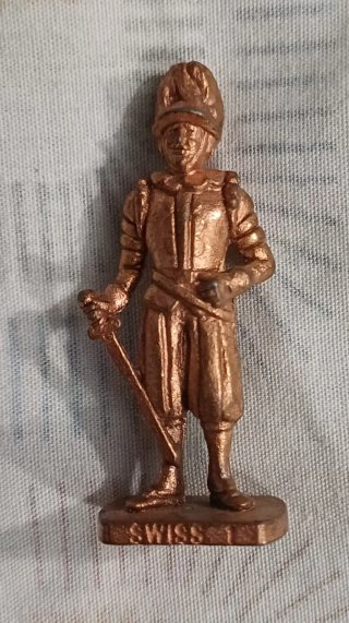 Soldatini Kinder Sorpresa Metallo Vintage