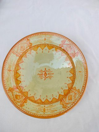 2 Platos Decorativos Cerámica