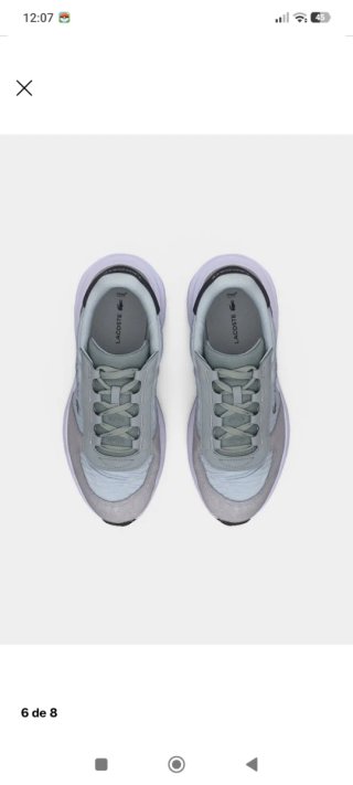 Zapatillas Lacoste Elite Grises
